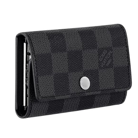 288. Louis Vuitton Damier Graphinte 6 Key Holder - Picture 2 of 5